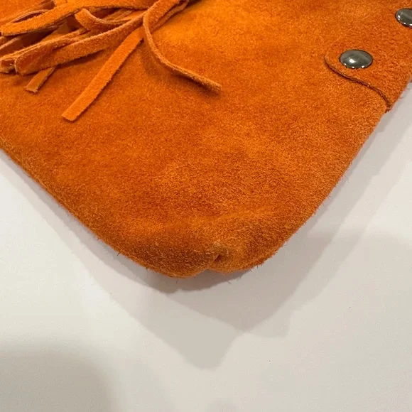 Borse in Pelle Genuine Suede Leather Crossbody Bag – Made in Italy - Picture 9 of 9